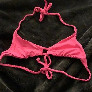 Pink Frankie’s bikini top